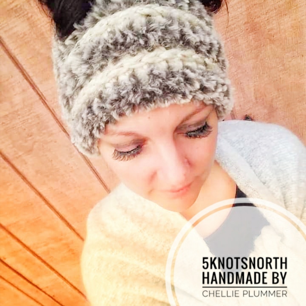 5knotsnorth Winter Headband Earwarmer Knitted